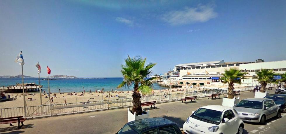 Studio Design Plage Des Catalans Marseille Exterior photo